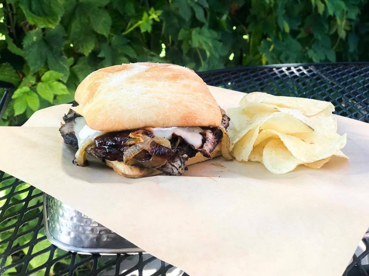 TriTip Sammich • Backyard Tap House