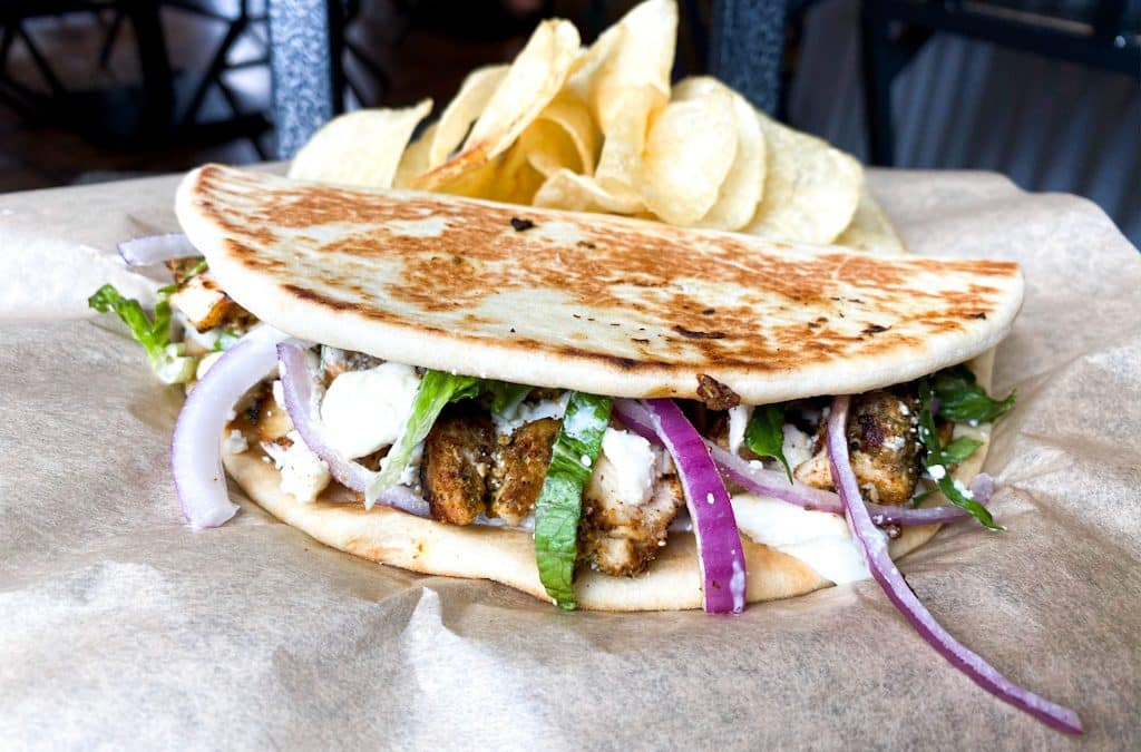 Chicken Feta Pita
