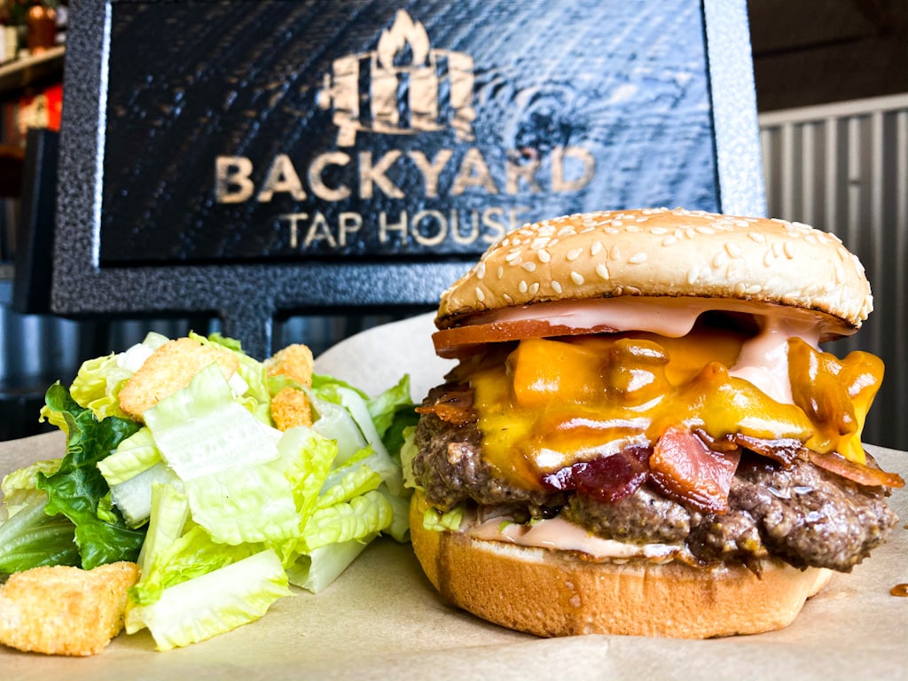 Smash Burger - Backyard Tap House - Florence, MT