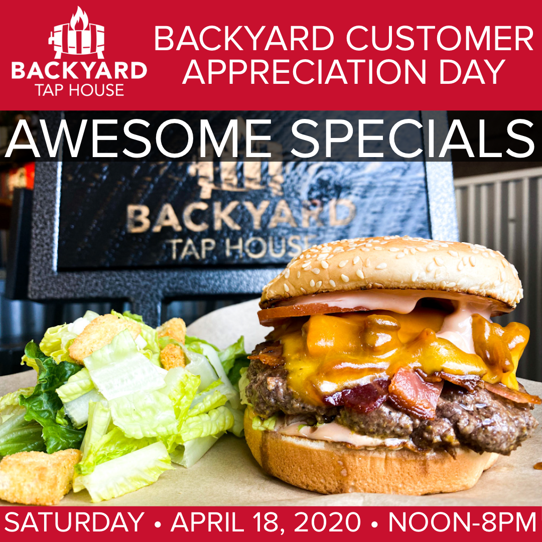 Customer Appreciation Day 2020 • Backyard Tap House