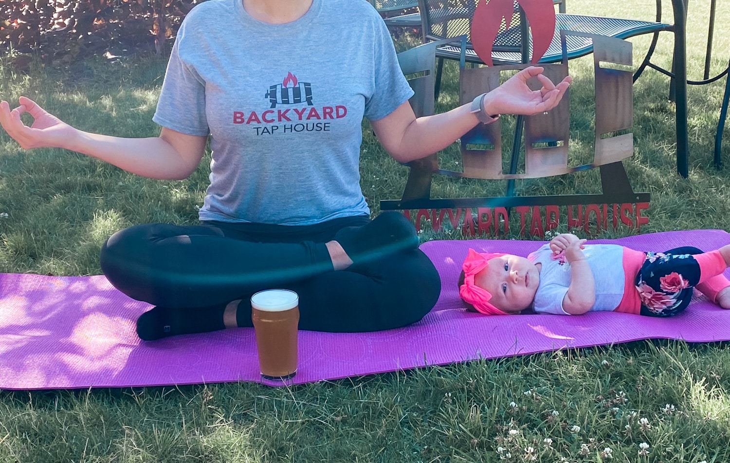 Backyard Yoga