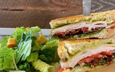 Turkey Bacon Club Sammich