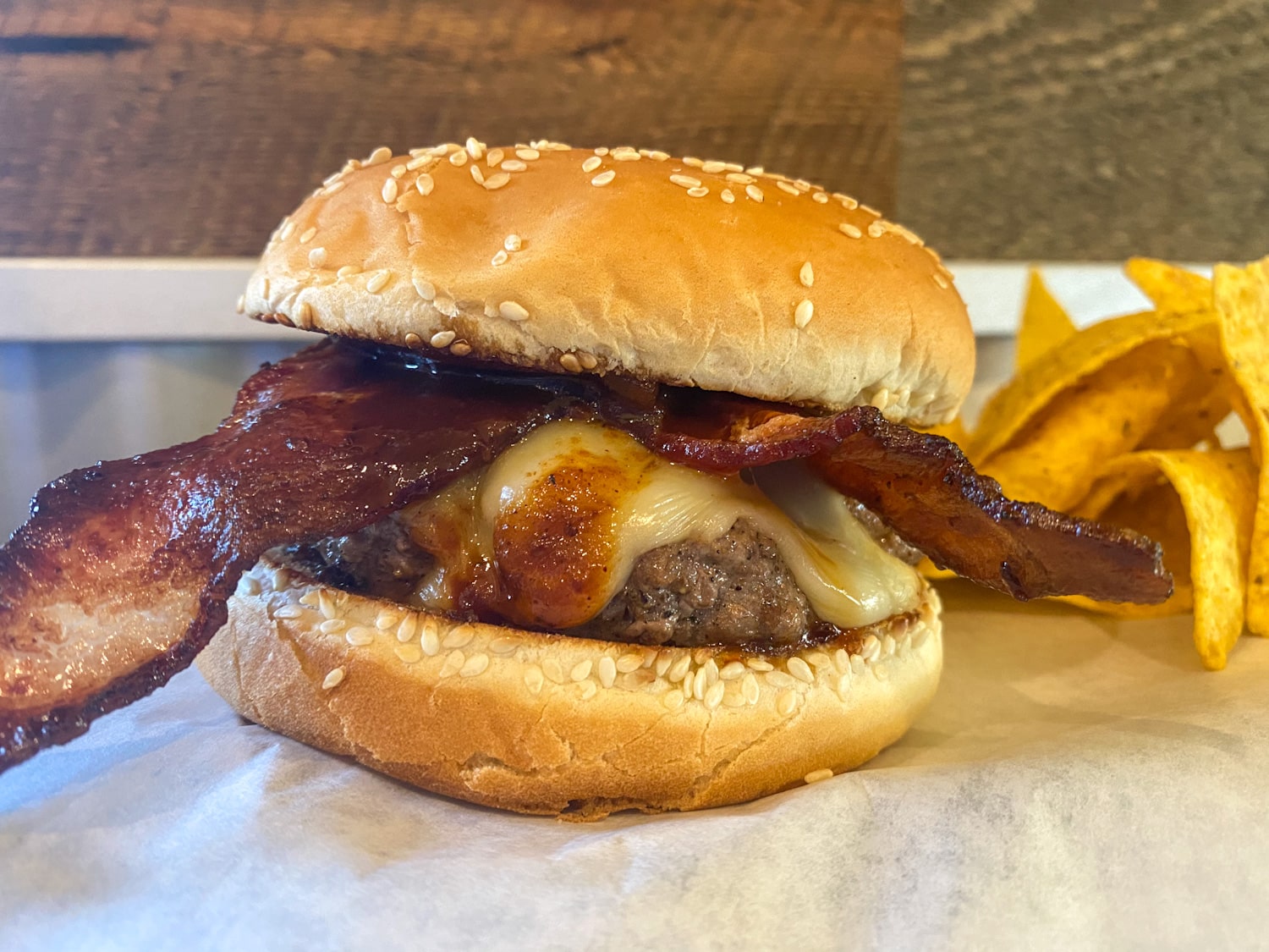 BBQ Bacon Brie Burger - Weekly Special | Backyard Tap House - Florence, MT