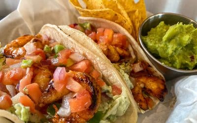 Shrimp Yard Tacos