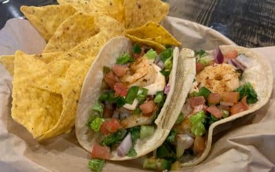 Shrimp Yard Tacos