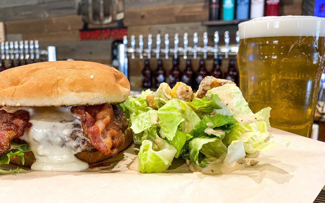 Bacon Blue Cheese Burger – September Feature